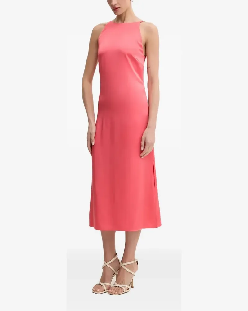 HUGO BOSS Rückenfreies Midikleid - Rosa Rosa
