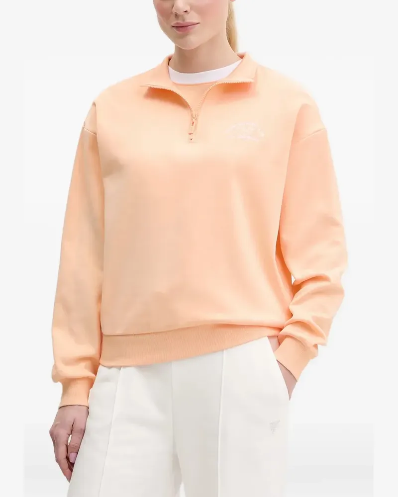 Guess Sweatshirt mit Reißverschluss - Orange Orange