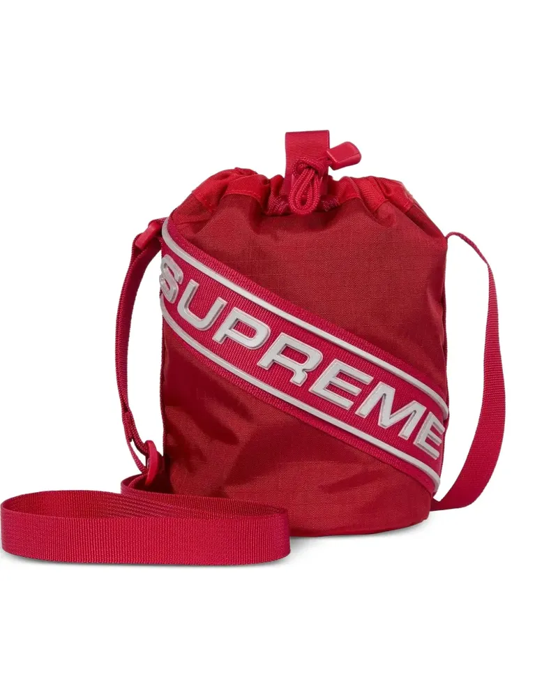 Supreme Being Kleine Schultertasche mit Logo-Patch - Rot Rot
