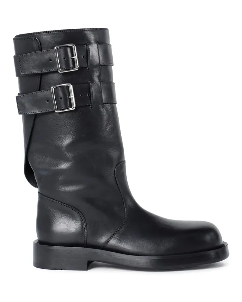 Ann Demeulemeester Stiefel mit Schnallen - Schwarz Schwarz