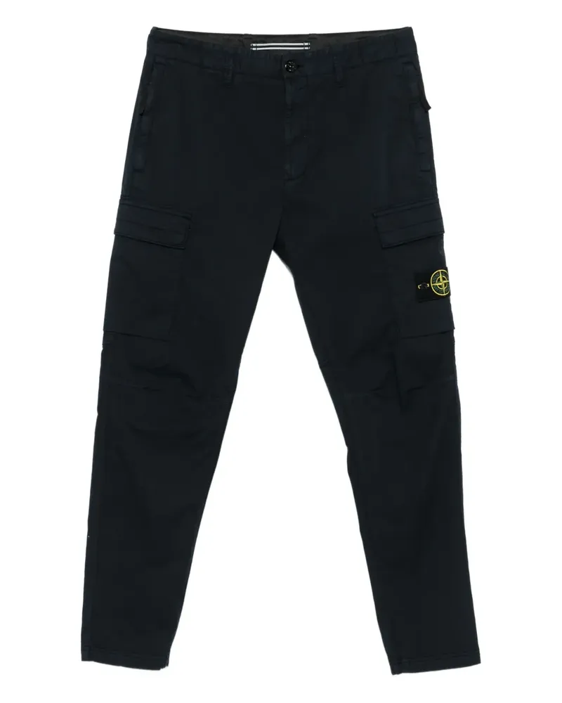 Stone Island Hose mit aufgesetzter Tasche - Blau Blau