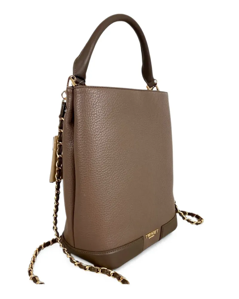 Twin-Set chain-strap backpack - Braun Braun