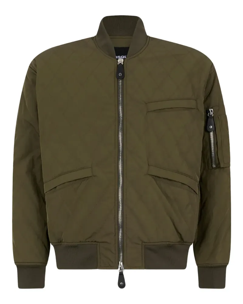 Dsquared2 Gesteppte Bomberjacke - Grün Grün