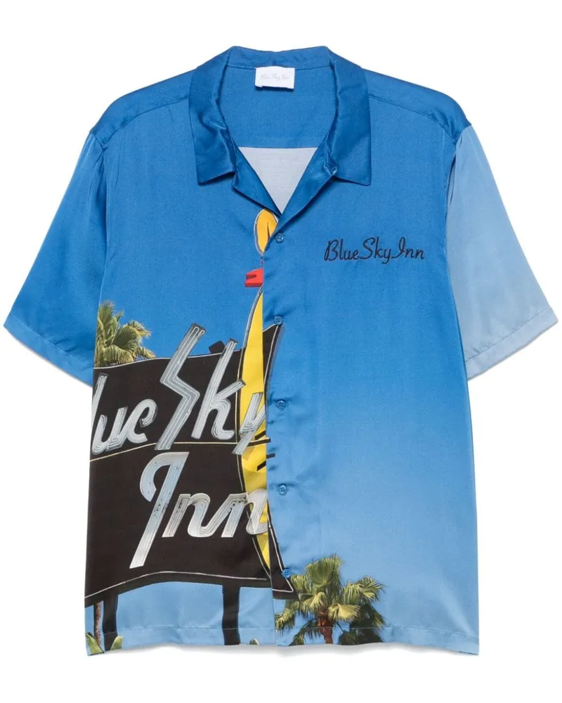 Blue Sky Inn Surf Hemd - Blau Blau