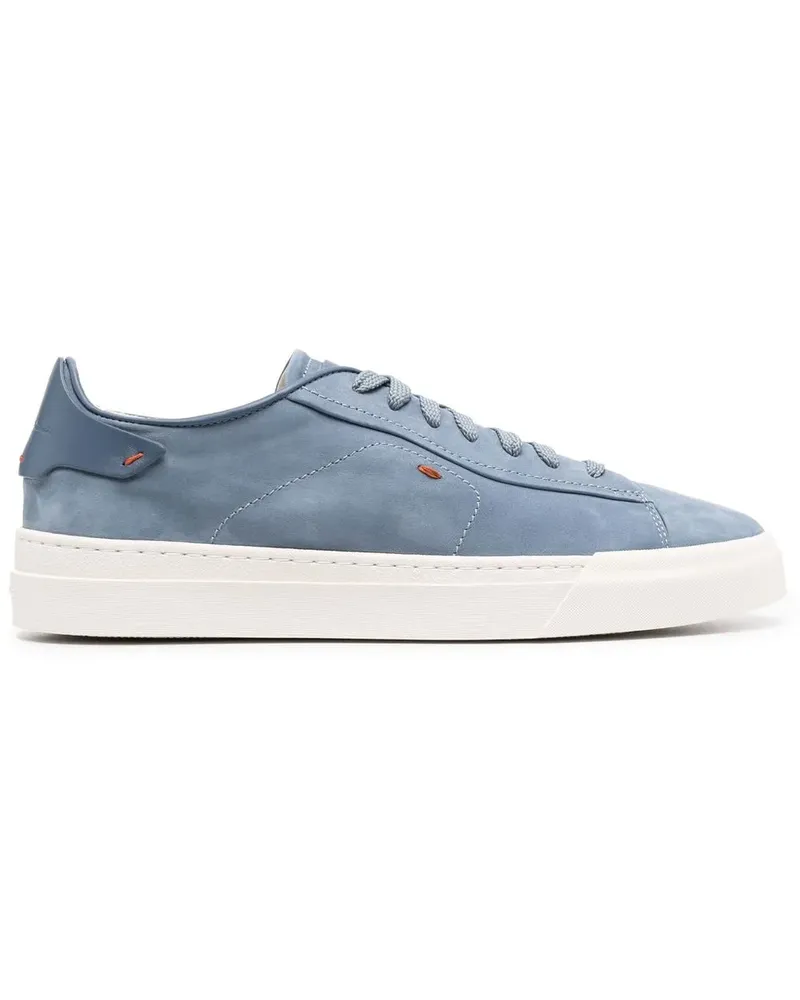 Santoni Sneakers mit Schnürung - Blau Blau