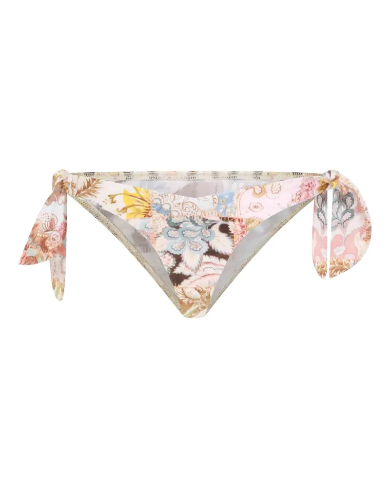 Zimmermann Daylight tie-side bikini bottom - Nude Nude