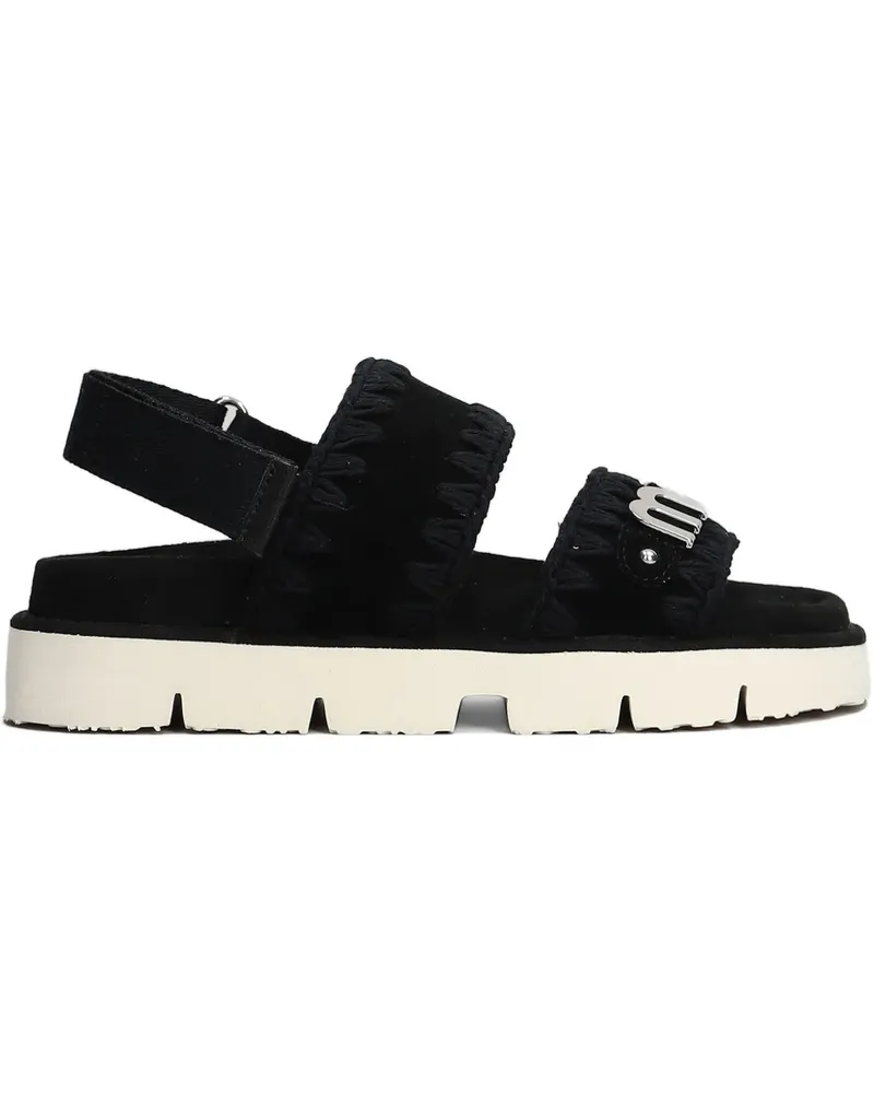 Mou Bio Sandalen - Schwarz Schwarz