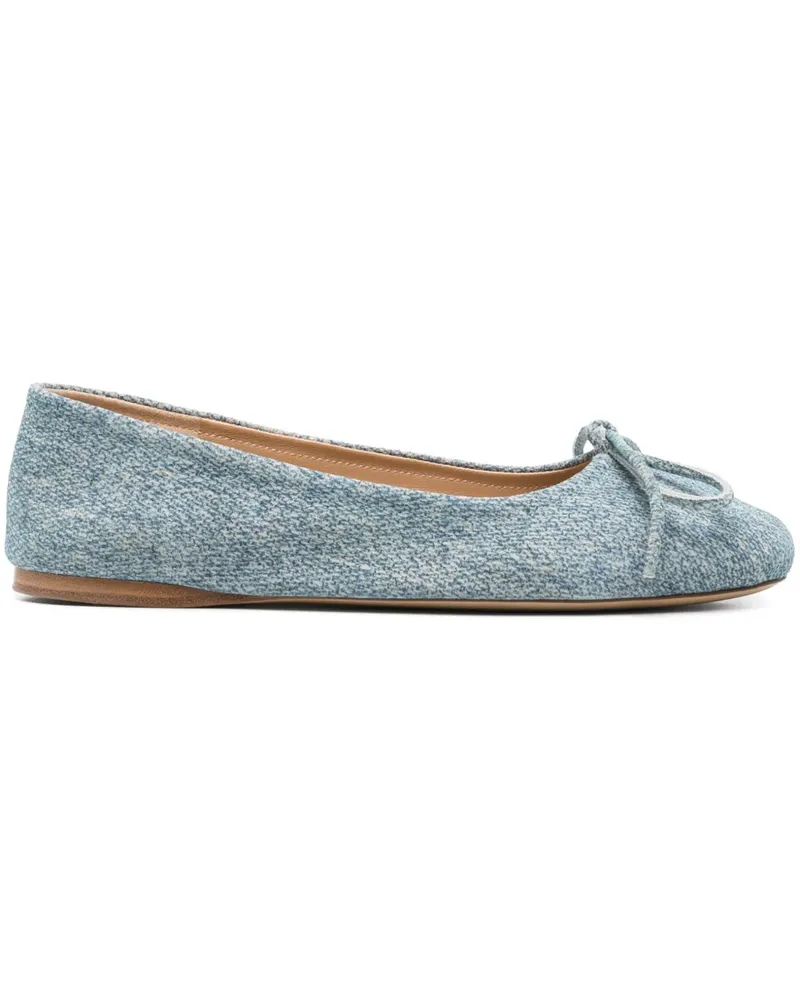J.W.Anderson Ballerinas aus Denim - Blau Blau