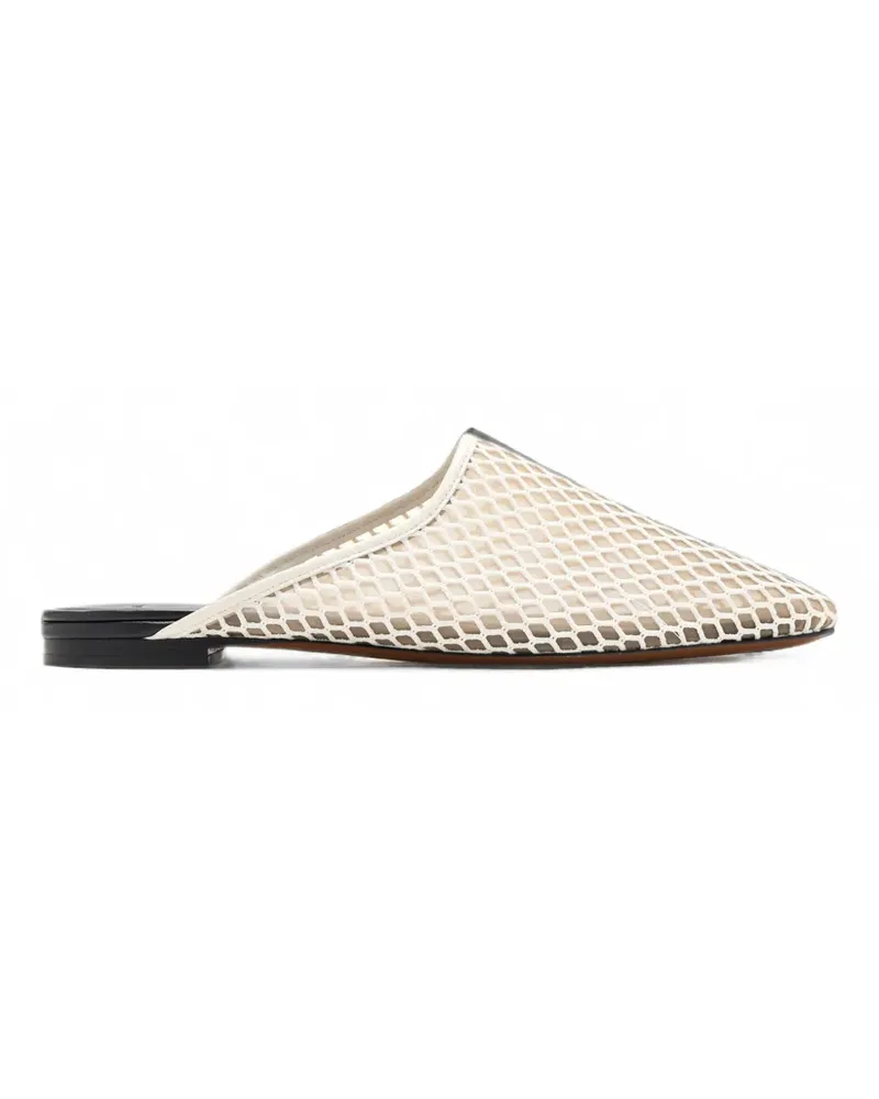 Vince Dakota mesh flat mules - Weiß Weiß
