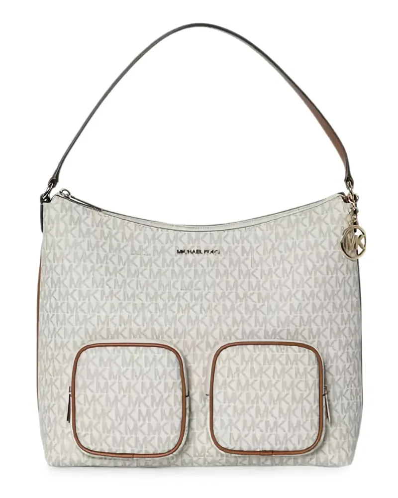 Michael Kors large Merritt logo-print tote bag - Nude Nude