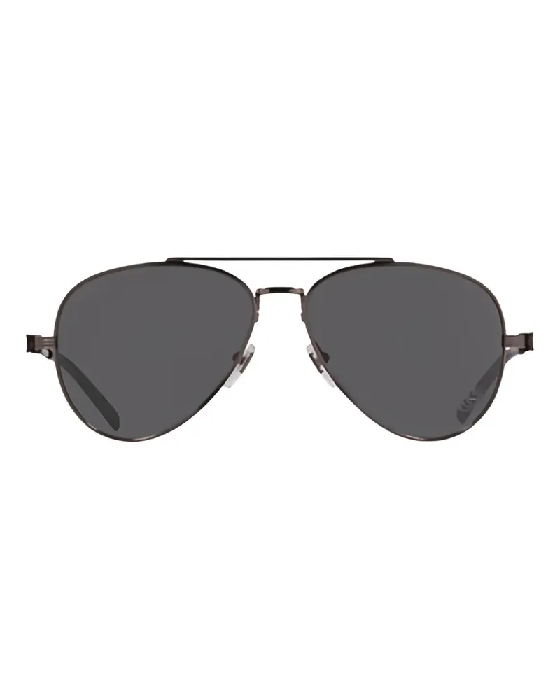 Gucci Sonnenbrille mit Metallgestell - Grau Grau