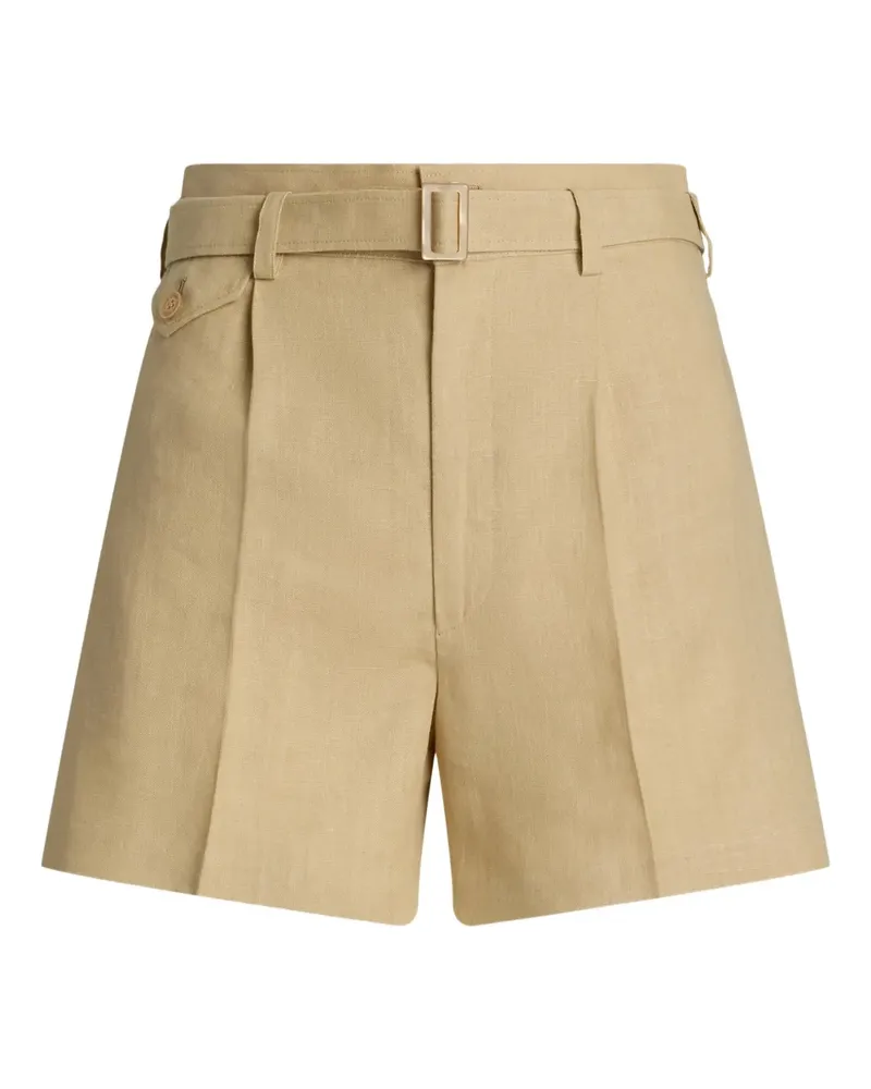 Ralph Lauren Klassische Shorts mit Gürtel - Braun Braun