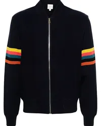 Paul Smith Gestreifte Bomberjacke Blau