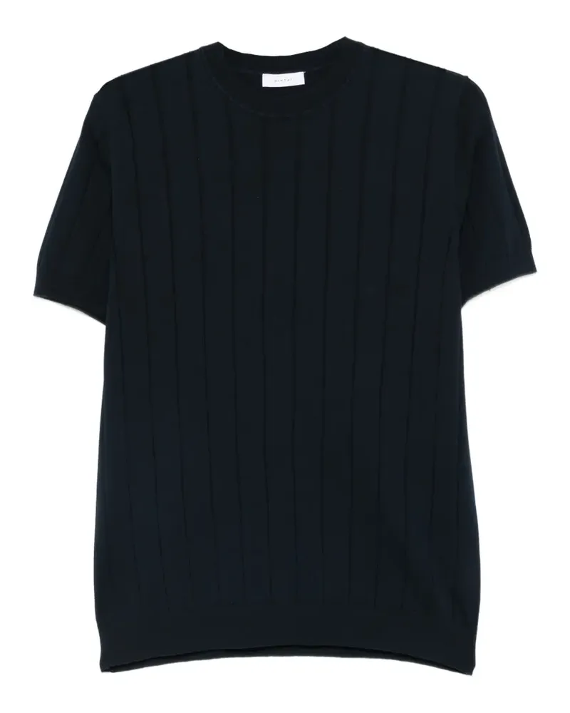 Diktat ribbed-knit sweater - Blau Blau