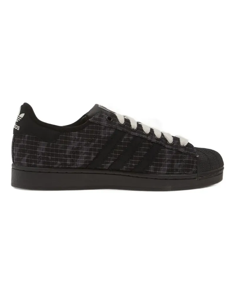 adidas Superstar II Schuhe - Schwarz Schwarz