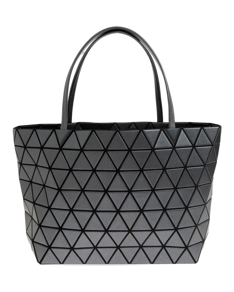 Issey Miyake Lucent geometric-panelled tote bag - Grau Grau