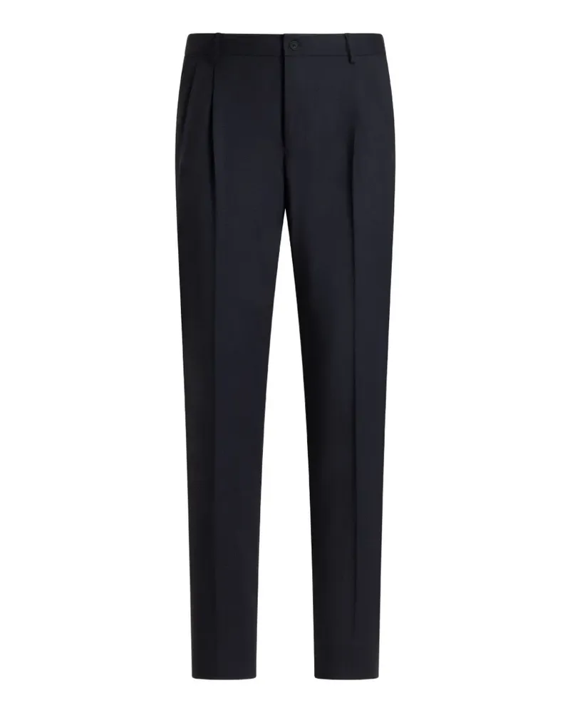 Dolce & Gabbana wool gabardine trousers - Blau Blau