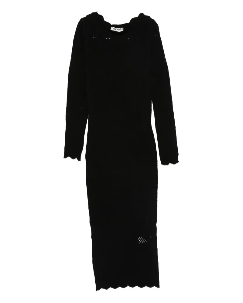 Chiara Boni Biamka midi dress - Schwarz Schwarz
