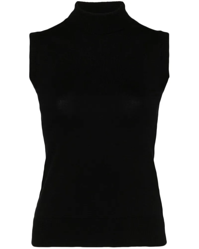 SPORTMAX Ardenza Weste mit Rollkragen - Schwarz Schwarz