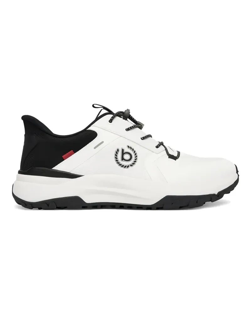Bugatti Sneakers mit Knebelverschluss - Weiß Weiß
