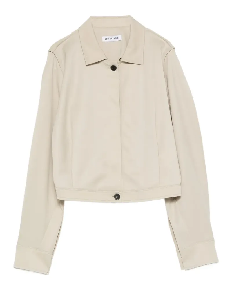 LOW CLASSIC Jacke mit Knöpfen - Nude Nude