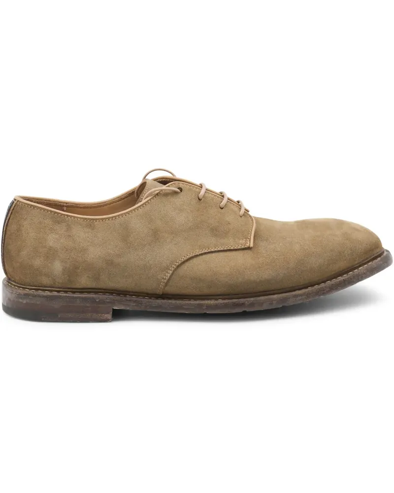 Premiata Derby-Schuhe aus Leder - Nude Nude