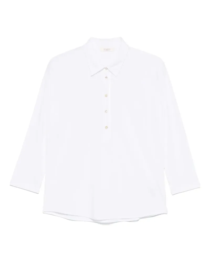 Zanone Bluse aus Bio-Baumwolle - Weiß Weiß