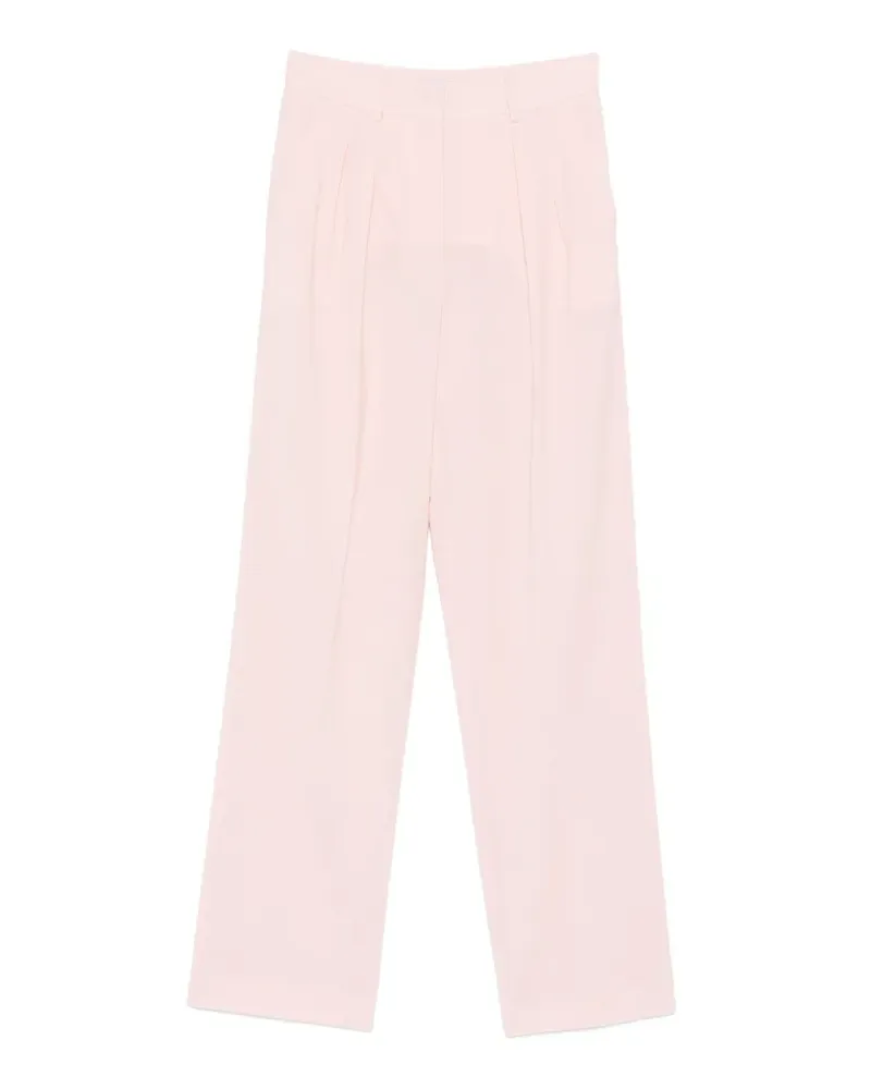 Manuel Ritz pleated straight-leg trousers - Rosa Rosa