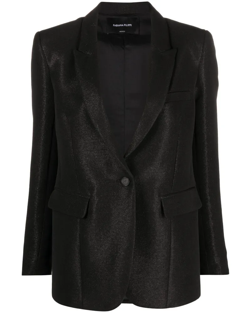 Fabiana Filippi Einreihiger Blazer - Braun Braun