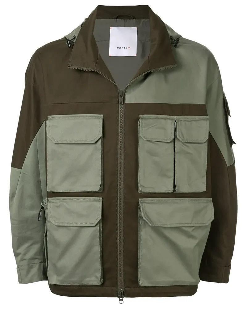 Ports V Jacke mit Kapuze - Grün Grün