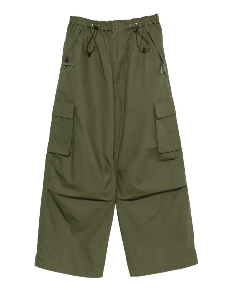 Comme des Garçons Cargohose mit Ripstop-Struktur - Grün Grün
