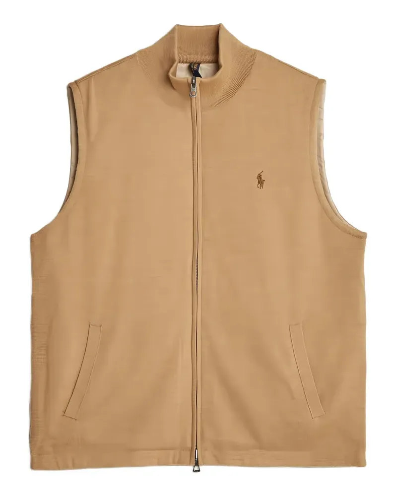 Ralph Lauren reversible zip-up vest - Nude Nude