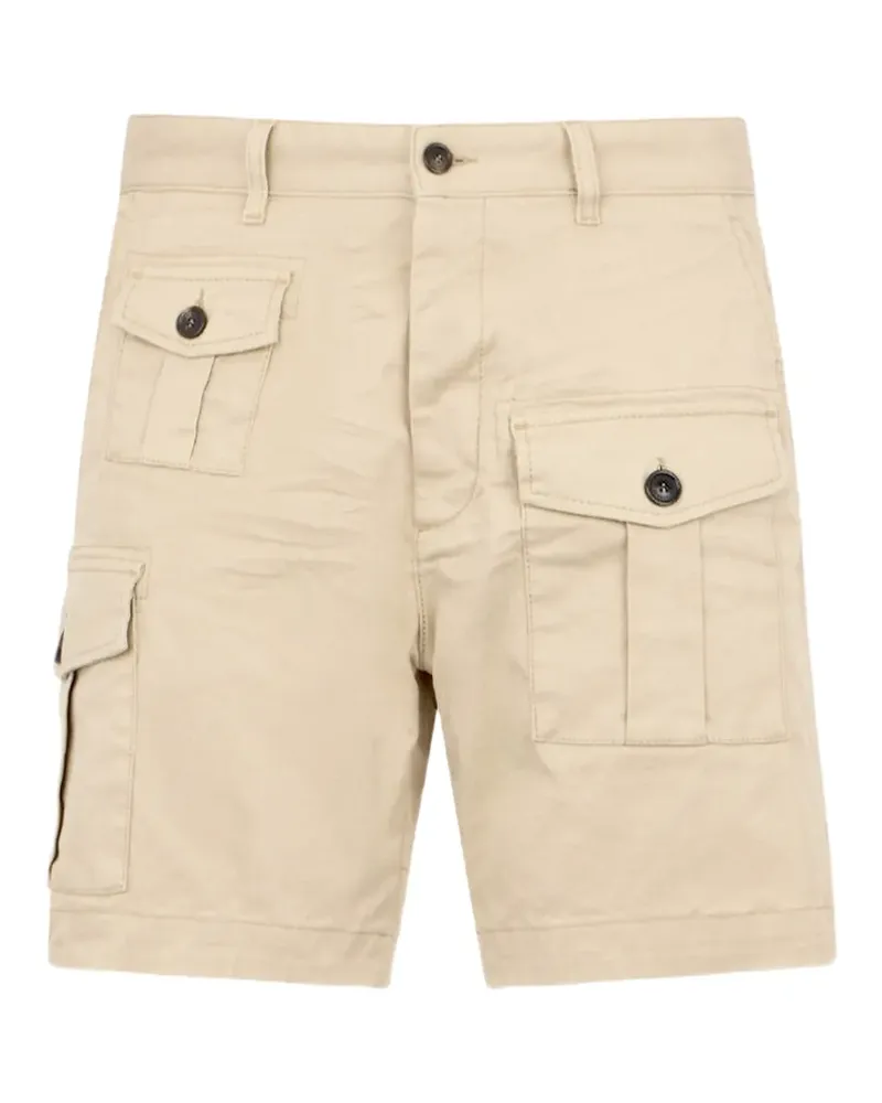 Dsquared2 Cargo-Shorts mit Knöpfen - Nude Nude