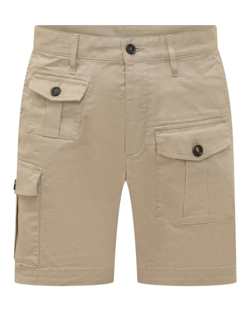 Dsquared2 Cargo-Shorts mit Knöpfen - Nude Nude