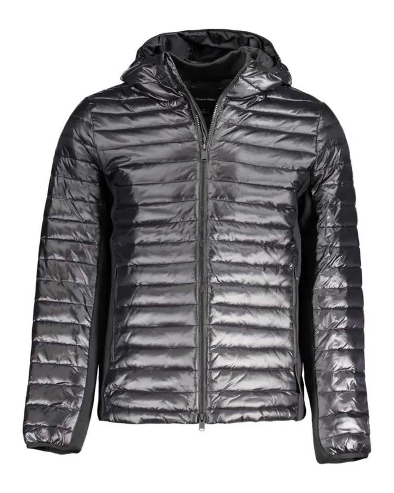 Calvin Klein hooded quilted jacket - Grau Grau