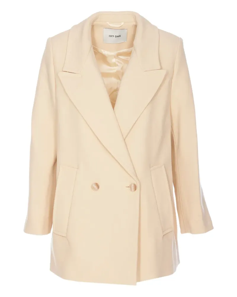 IVY & OAK Doppelreihiger Blazer - Nude Nude