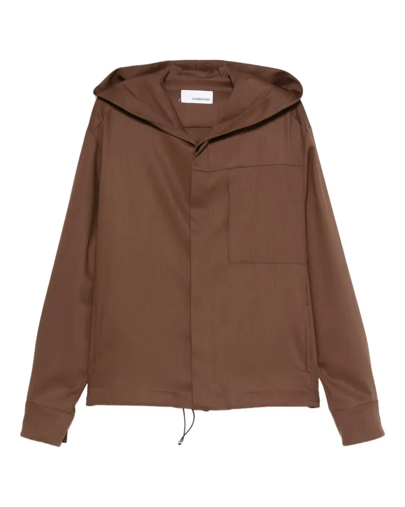 Costumein hooded pocket jacket - Braun Braun