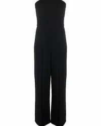 AMI Paris Schulterfreier Jumpsuit Schwarz