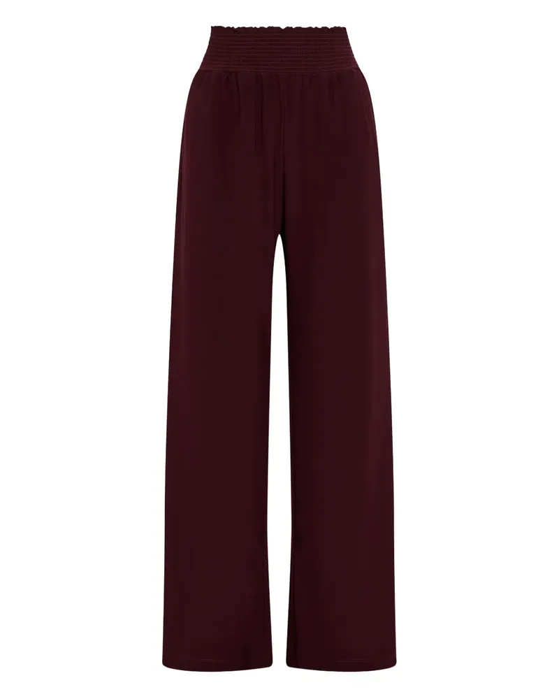 Maliparmi elasticated-waist straight trousers - Rot Rot