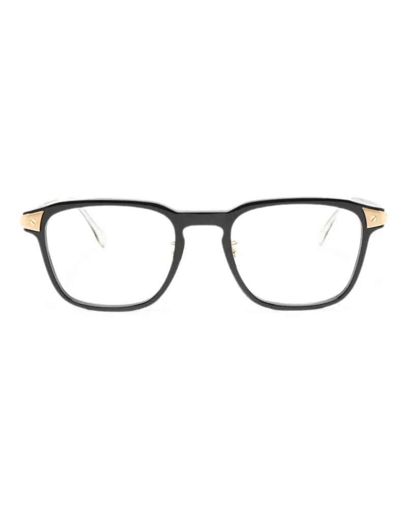 Cartier Santos de Cartier square-frame glasses - Schwarz Schwarz