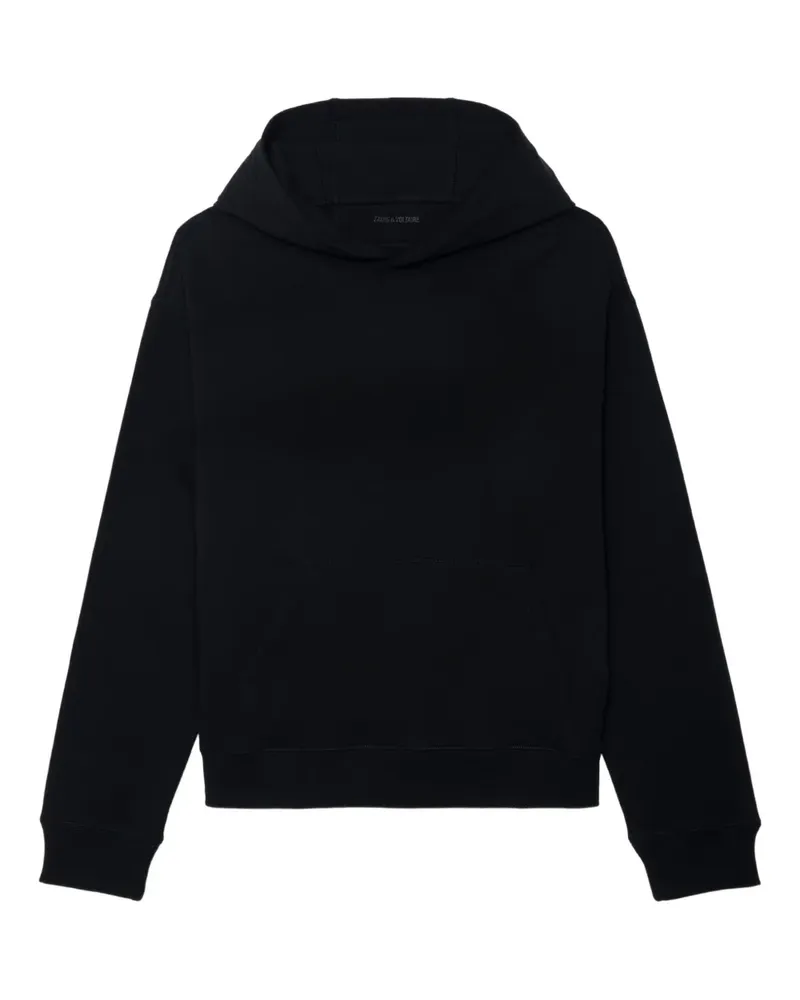 Zadig & Voltaire Hoodie aus Bio-Baumwolle - Schwarz Schwarz