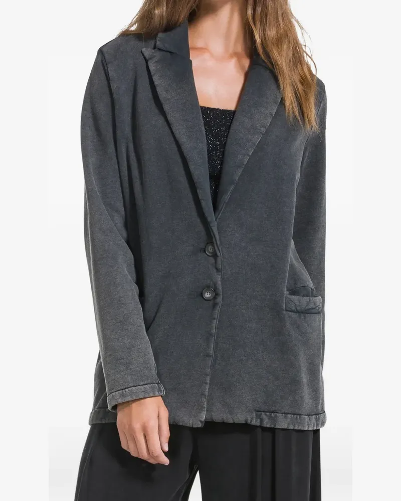 Deha Ausgeblichener Blazer - Schwarz Schwarz