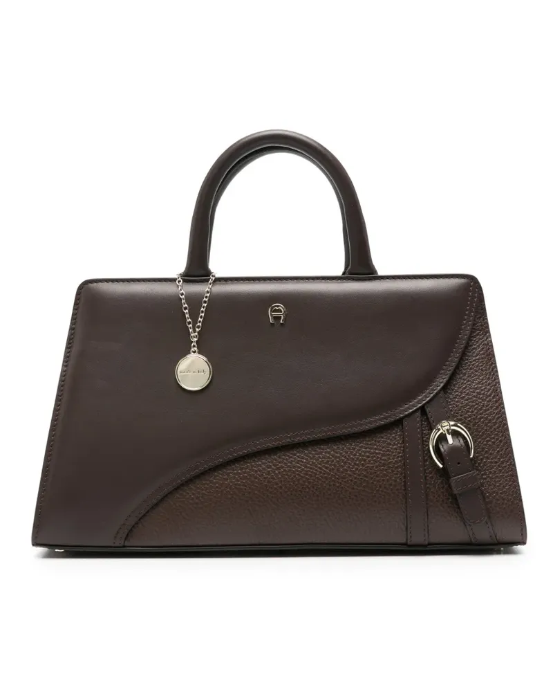 Aigner Cybill M Tote Bag - Braun Braun