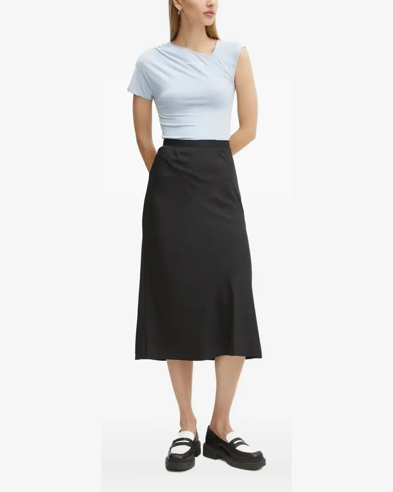 Karl Lagerfeld T-Shirt mit asymmetrischem Ausschnitt - Blau Blau