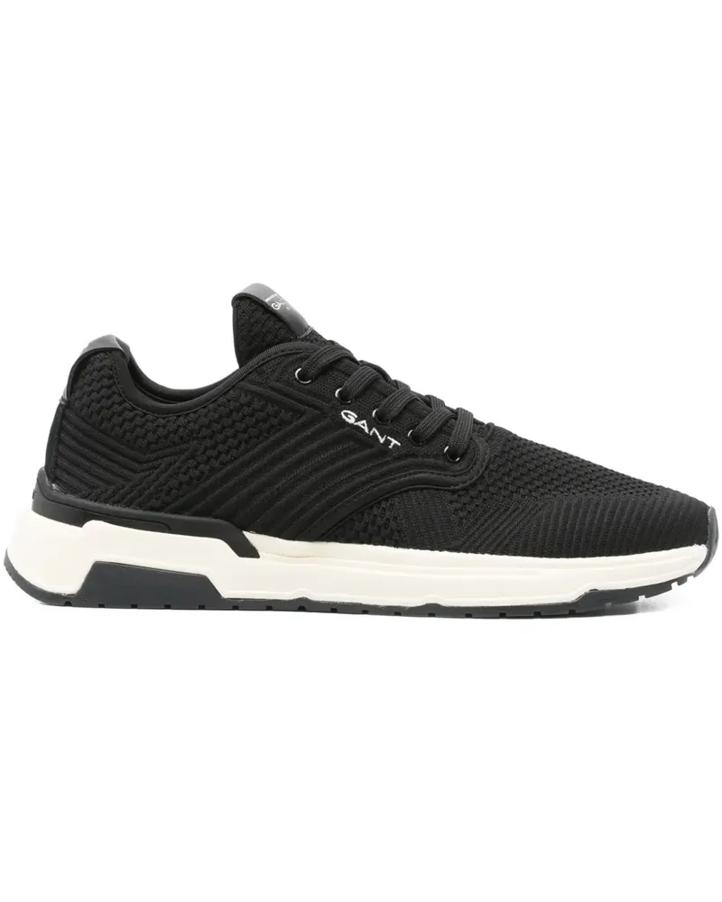 Gant Strukturierte Jeuton Sneakers - Schwarz Schwarz