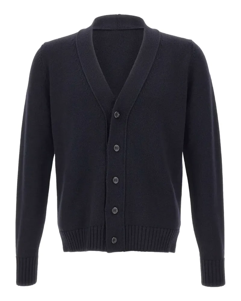 Alpha Studio V-neck cardigan - Blau Blau