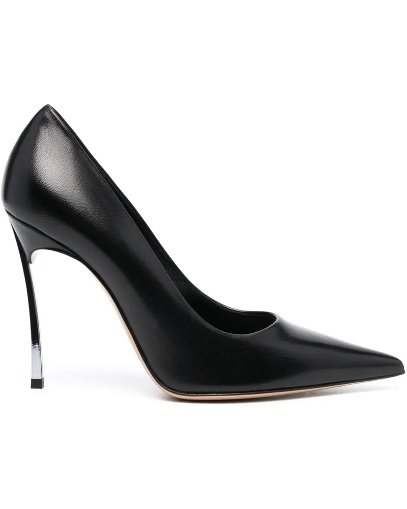 Casadei Pumps mit Design-Absatz - Schwarz Schwarz