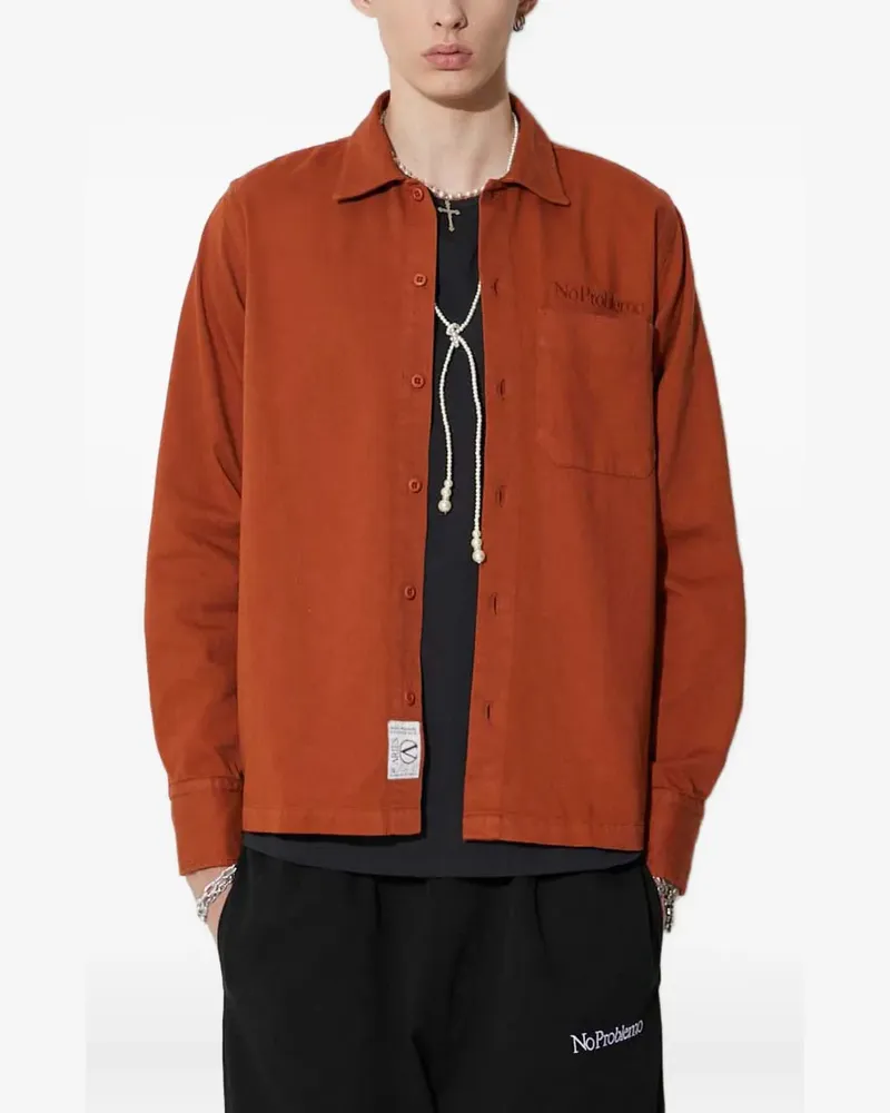 Aries Mini Problema Uniform shirt - Orange Orange