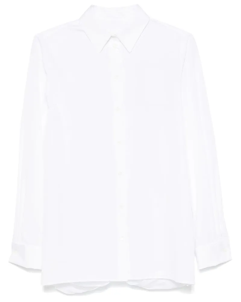 Givenchy Hemd mit Schlitz - Weiß Weiß