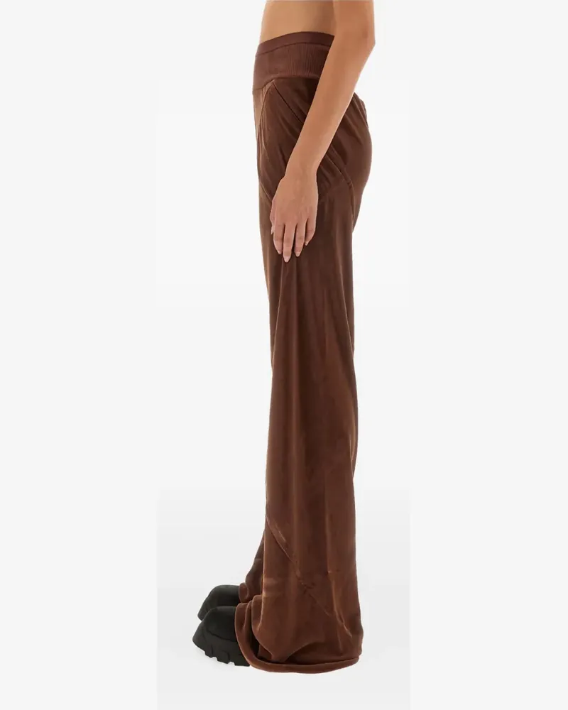 Rick Owens Concordians Bias Trousers - Braun Braun